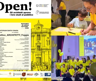 Open! Studi Aperti: l’Architettura che unisce. Il nostro racconto dall'Auditorium Santa Chiara a Foggia