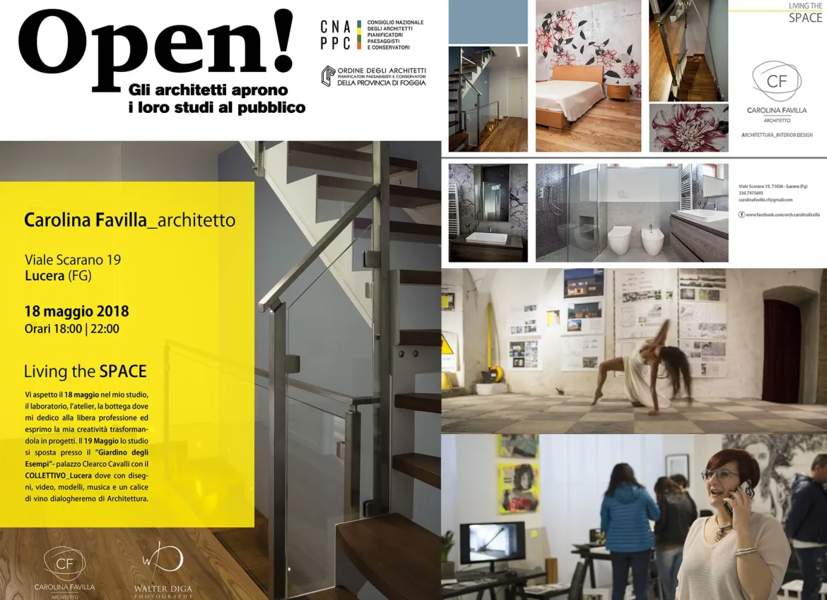 Open! Studi Aperti – Architettura e Interior Design a Lucera