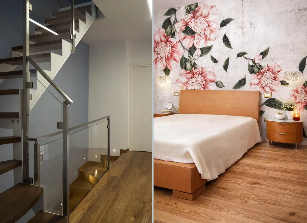 Equilibrio tra Acciaio e Calore: Restyling Contemporaneo di una Residenza Privata