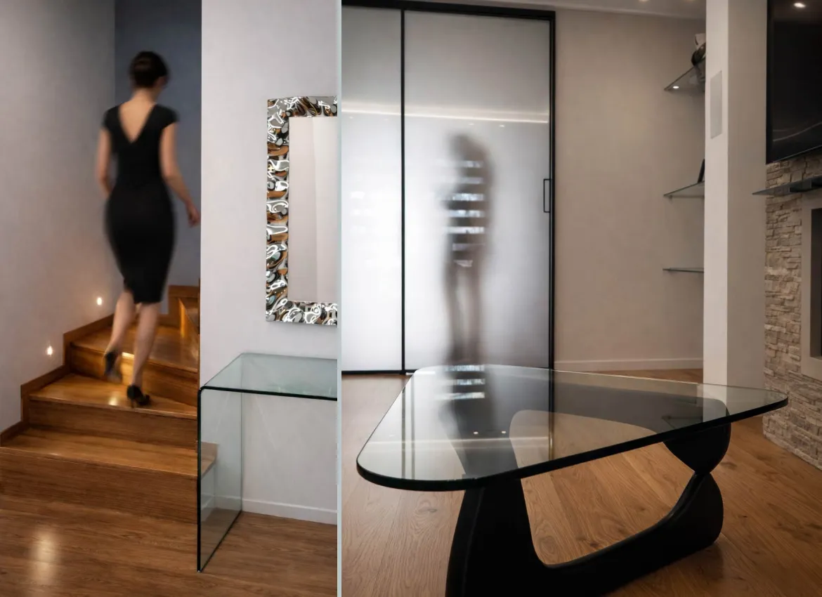 Equilibrio tra Acciaio e Calore: Restyling Contemporaneo di una Residenza Privata